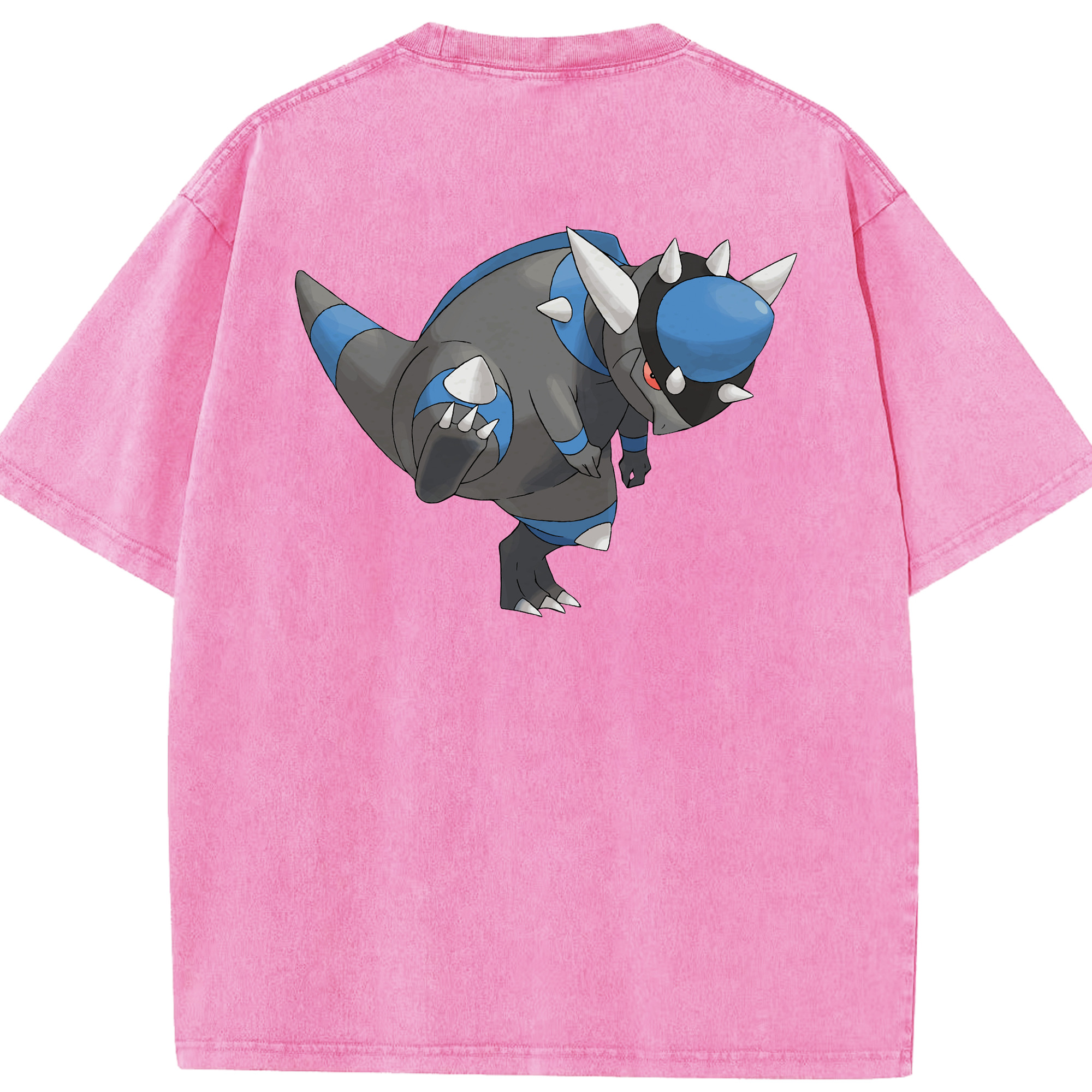 （画像用） ポケットモンスター Pokémon 綿100% ヴィンテージ風 半袖Tシャツ（背面プリント）